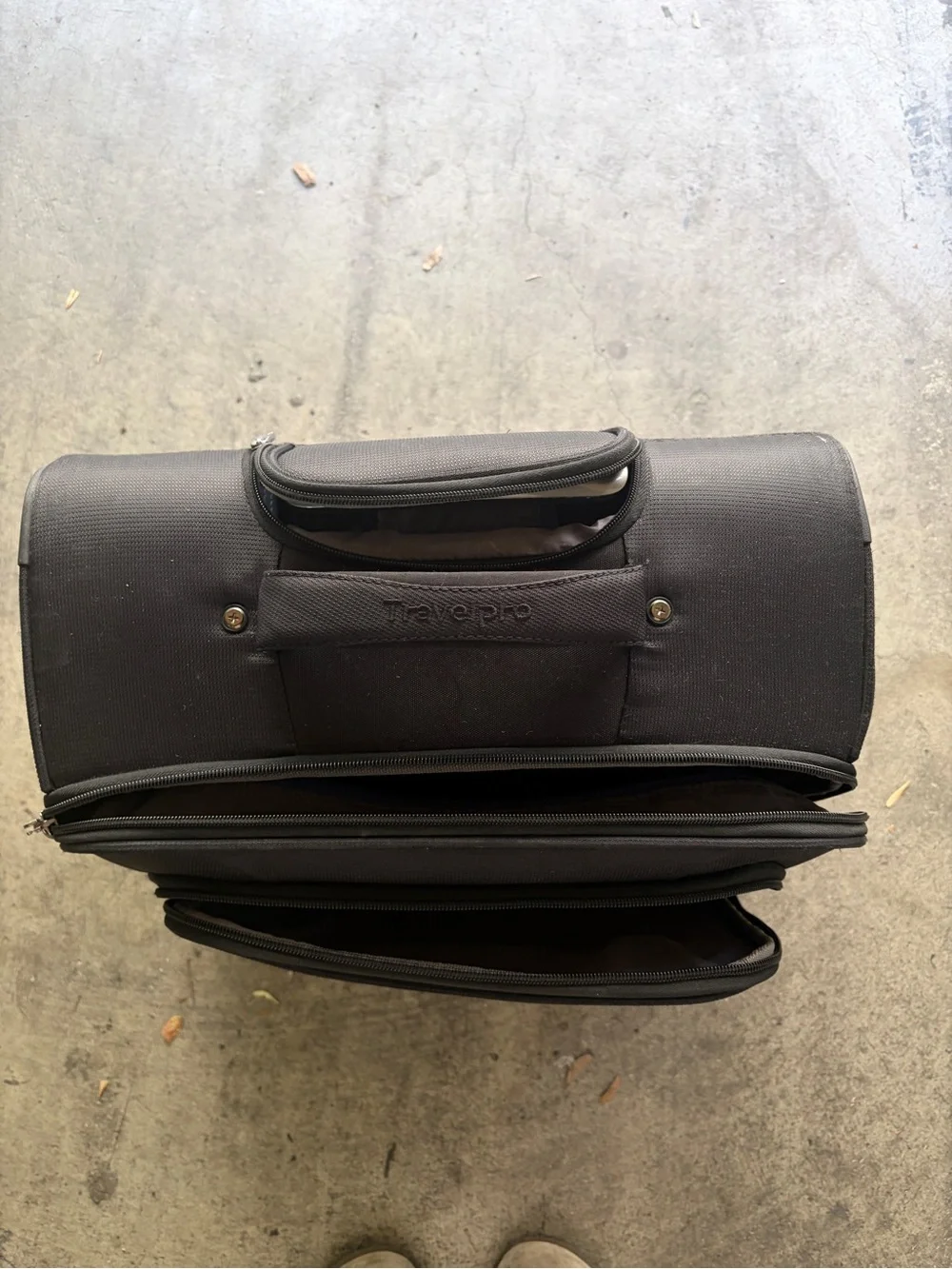 Black Travel Briefcase Tote - Unbranded
